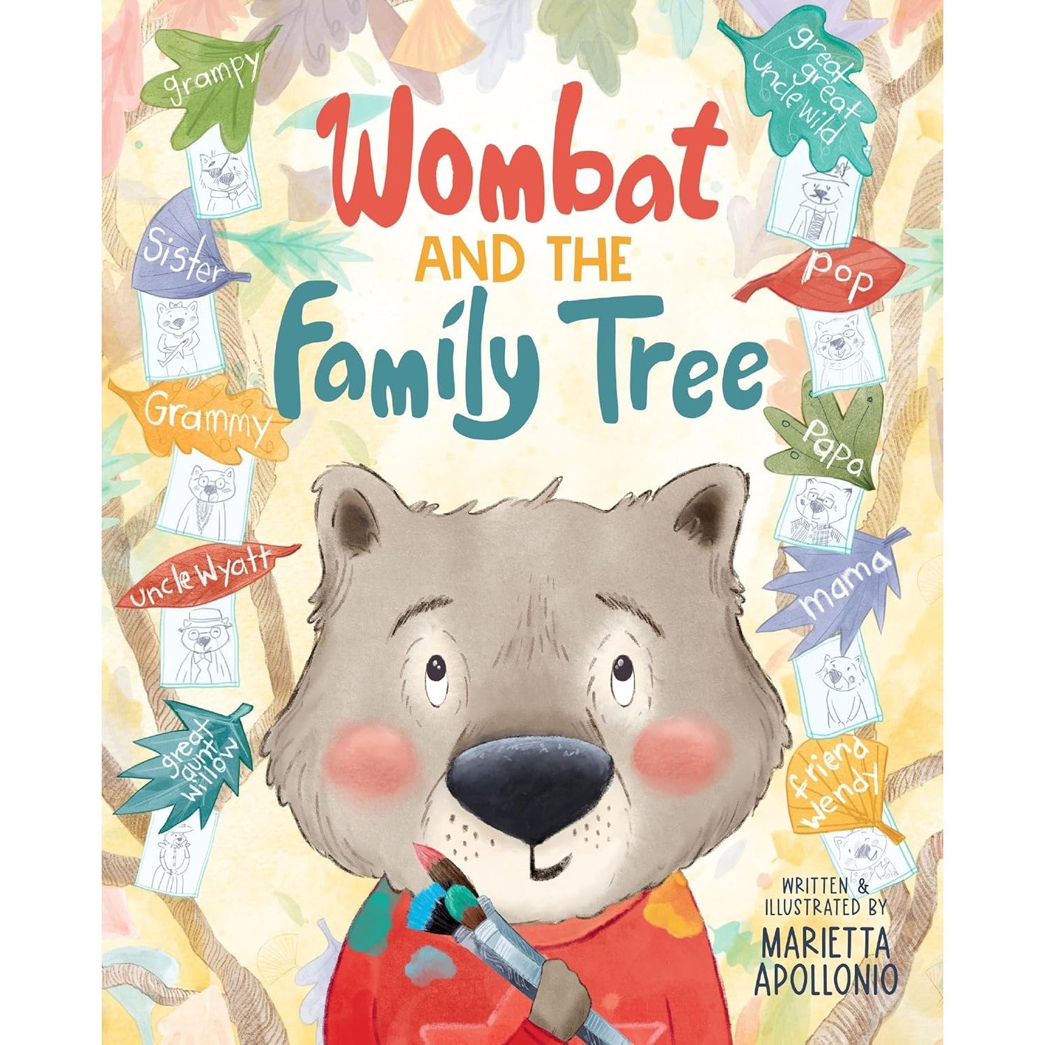 Tommy Nelson: Wombat and the Family Tree (Hardcover Book)-HARPER COLLINS PUBLISHERS-Little Giant Kidz
