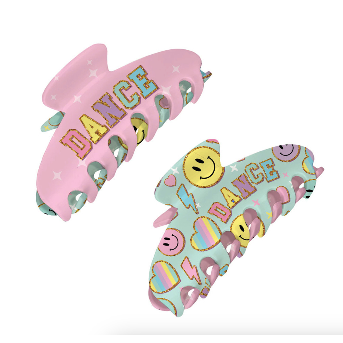 Top Trenz Two Sided Large Claw Clip- Dance-Top Trenz-Little Giant Kidz