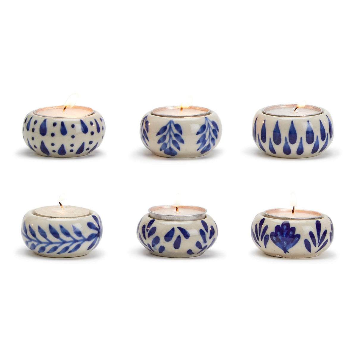 Two's Company Chinoiserie Candleholder with Tealight Candle- Assorted-Two's Company-Little Giant Kidz