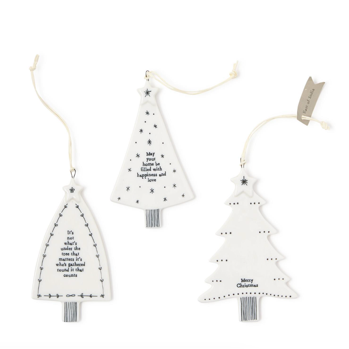 Two's Company Christmas Tree Hanging Ornament-TWO'S COMPANY-Little Giant Kidz