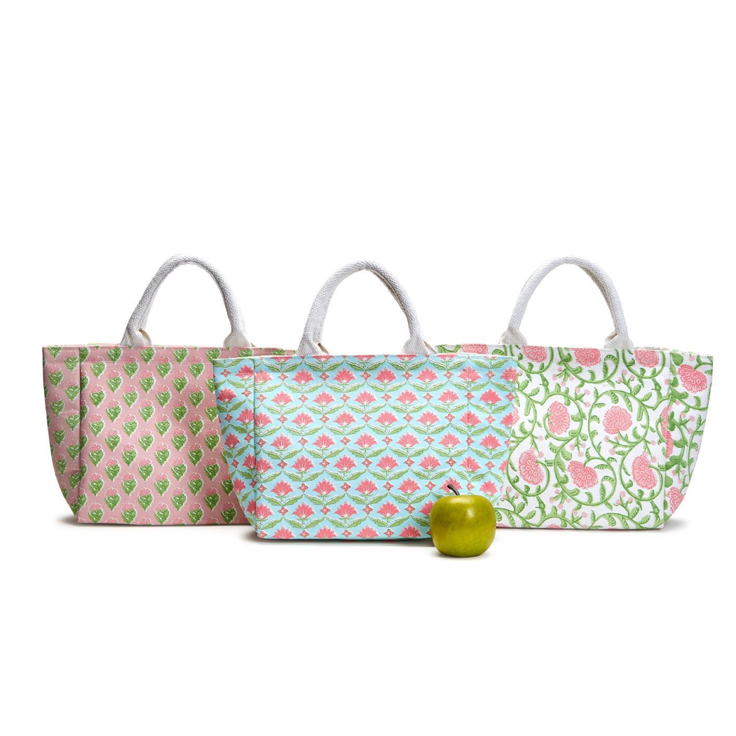 Two's Company Floral Thermal Tote-TWO'S COMPANY-Little Giant Kidz