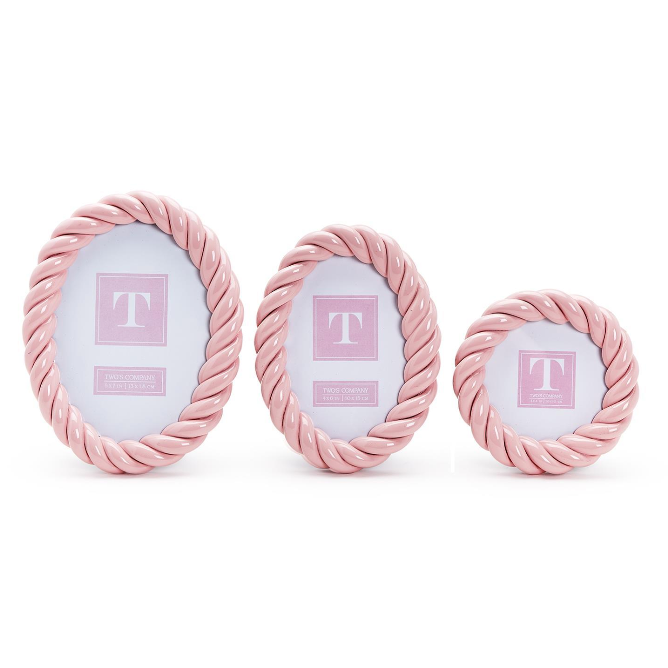 Two's Company Pink Twist Frame-TWO'S COMPANY-Little Giant Kidz