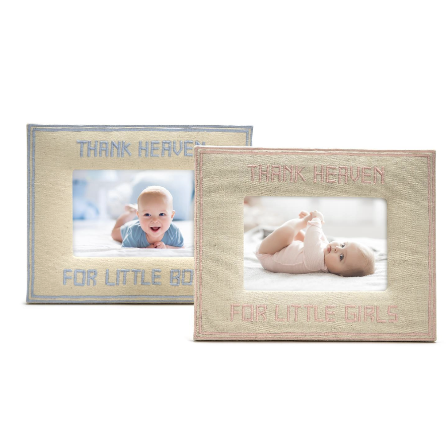 Two's Company Thank Heaven 4x6 Photo Frame-TWO'S COMPANY-Little Giant Kidz