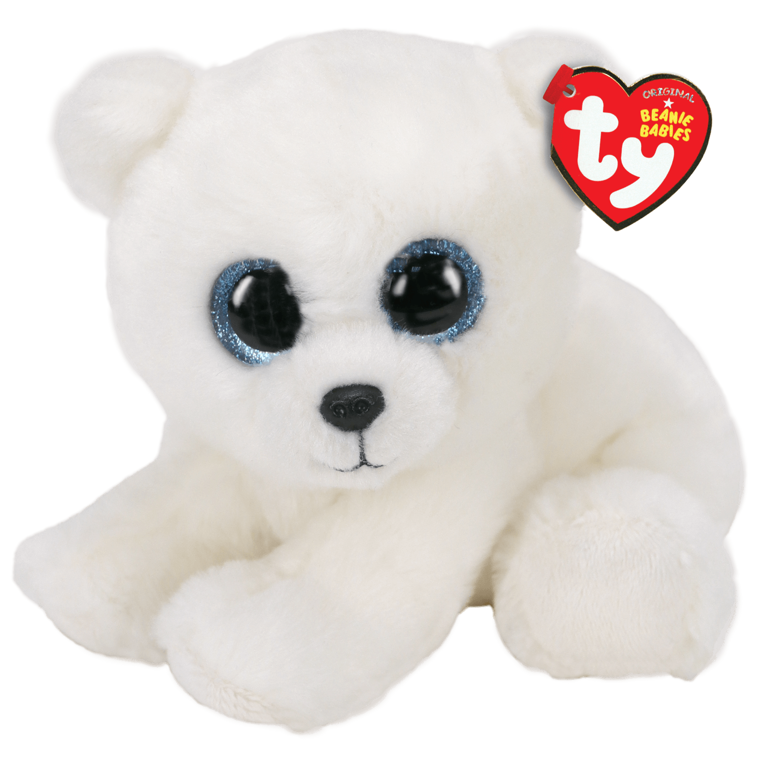Ty Beanie Babies - Ari White Polar Bear Regular - 8