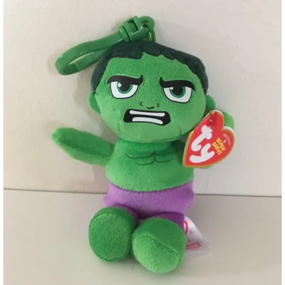 Ty Beanie Babies™ Hulk Clip-TY Inc-Little Giant Kidz