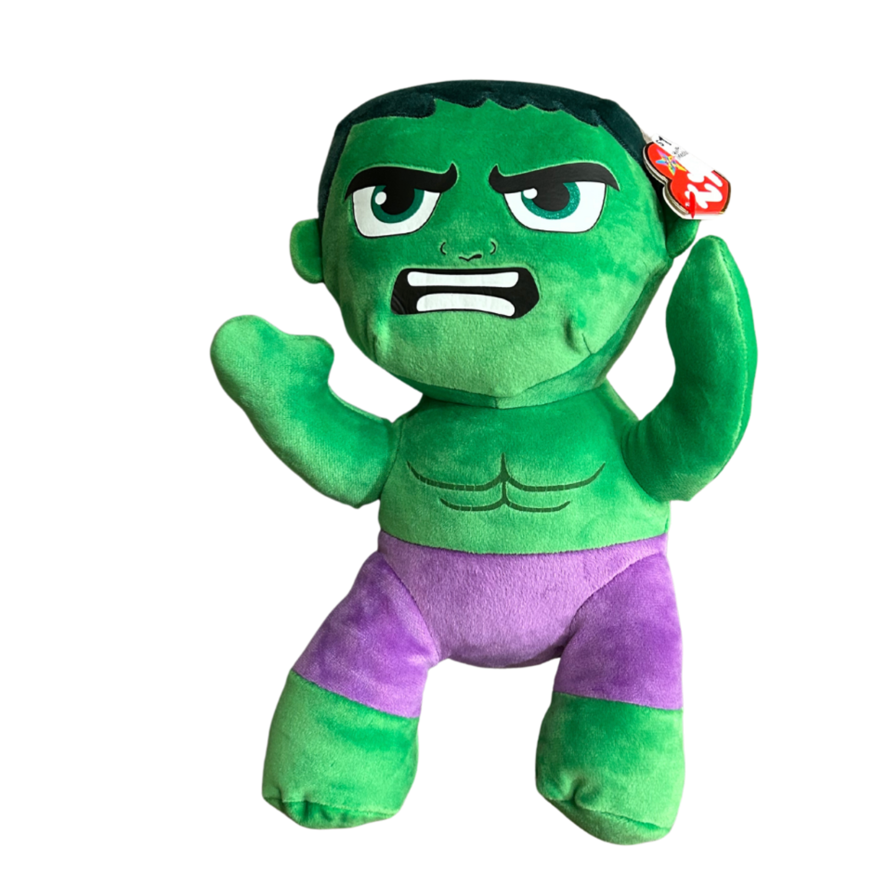 Ty Beanie Buddy Hulk from Marvel - 13"-TY Inc-Little Giant Kidz