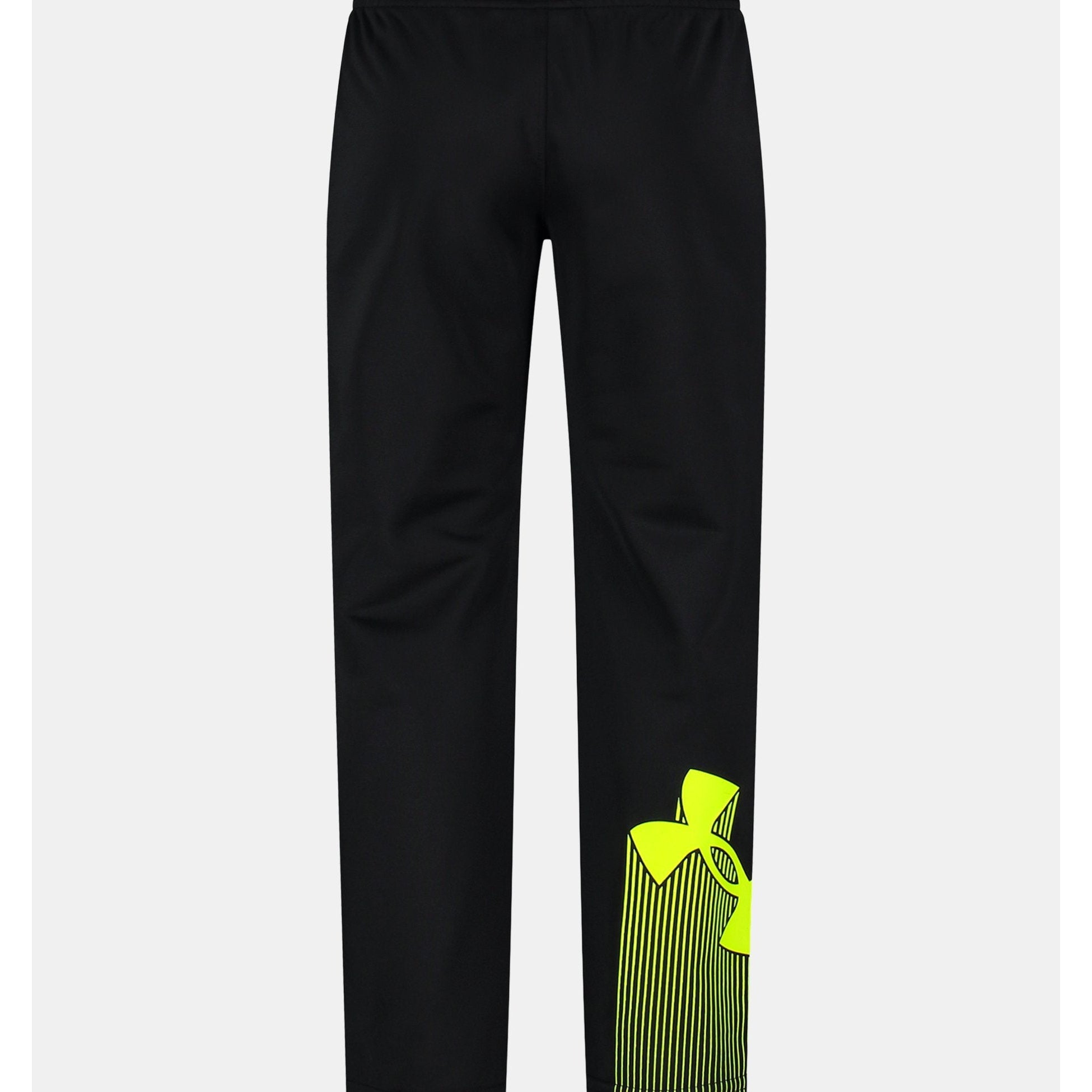 Under Armour Boys' UA Big Logo Tapered Pant - Black-UNDER ARMOUR-Little Giant Kidz