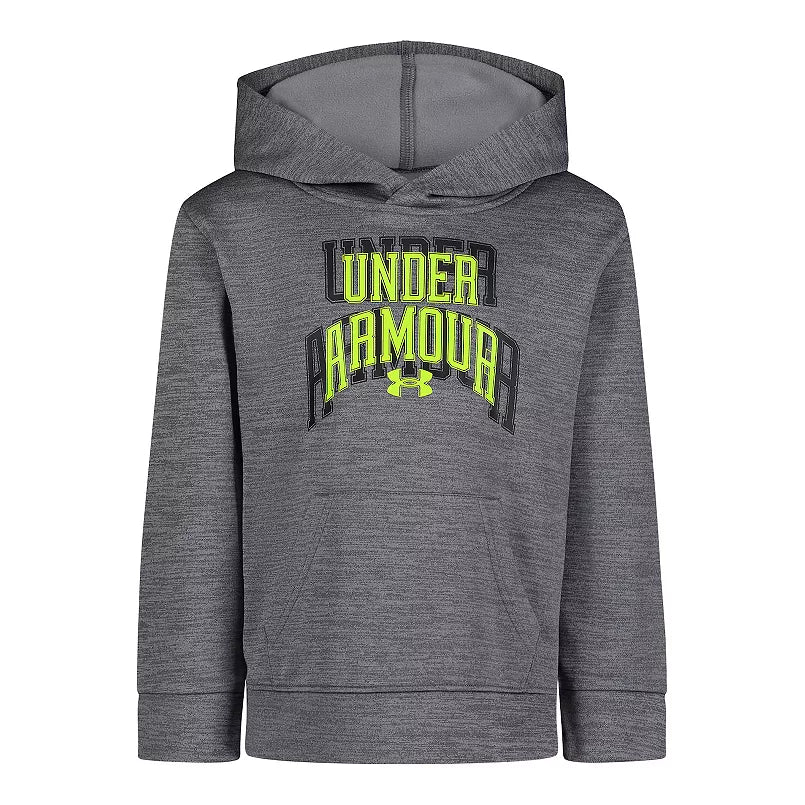 Under Armour Boys' UA Varsity Twist Hoodie - Pitch Gray-UNDER ARMOUR-Little Giant Kidz