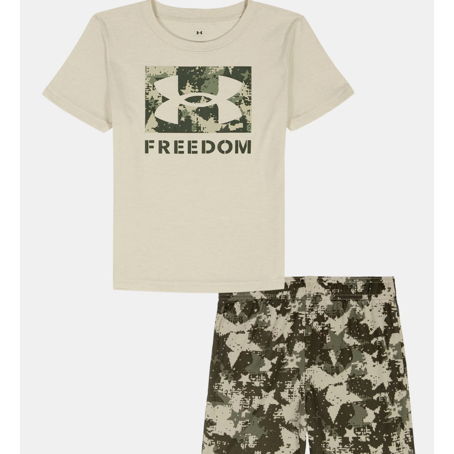 Under Armour Freedom Stars Set- Sandstorm-UNDER ARMOUR-Little Giant Kidz