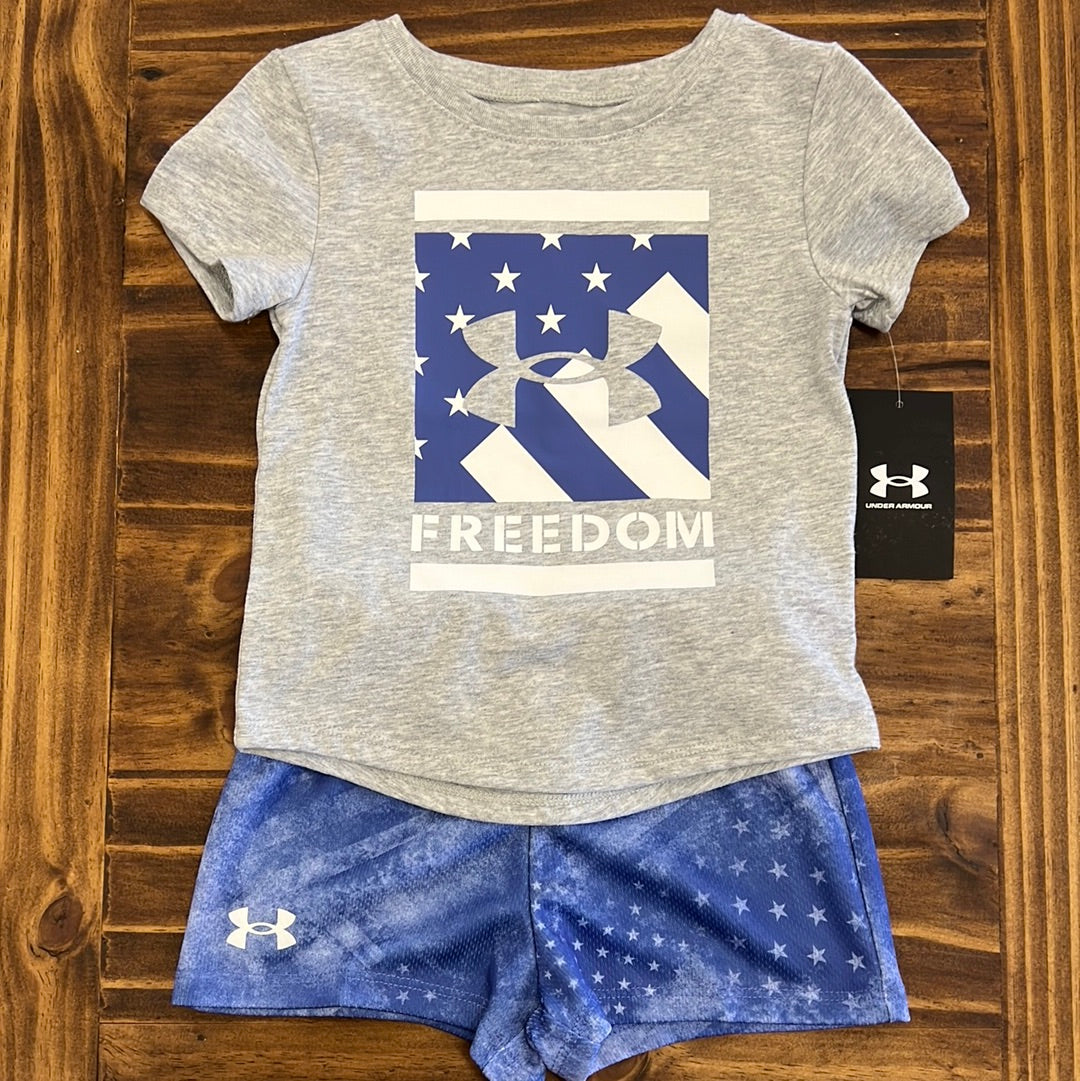 Under Armour Girl UA Freedom Banner Set-UNDER ARMOUR-Little Giant Kidz