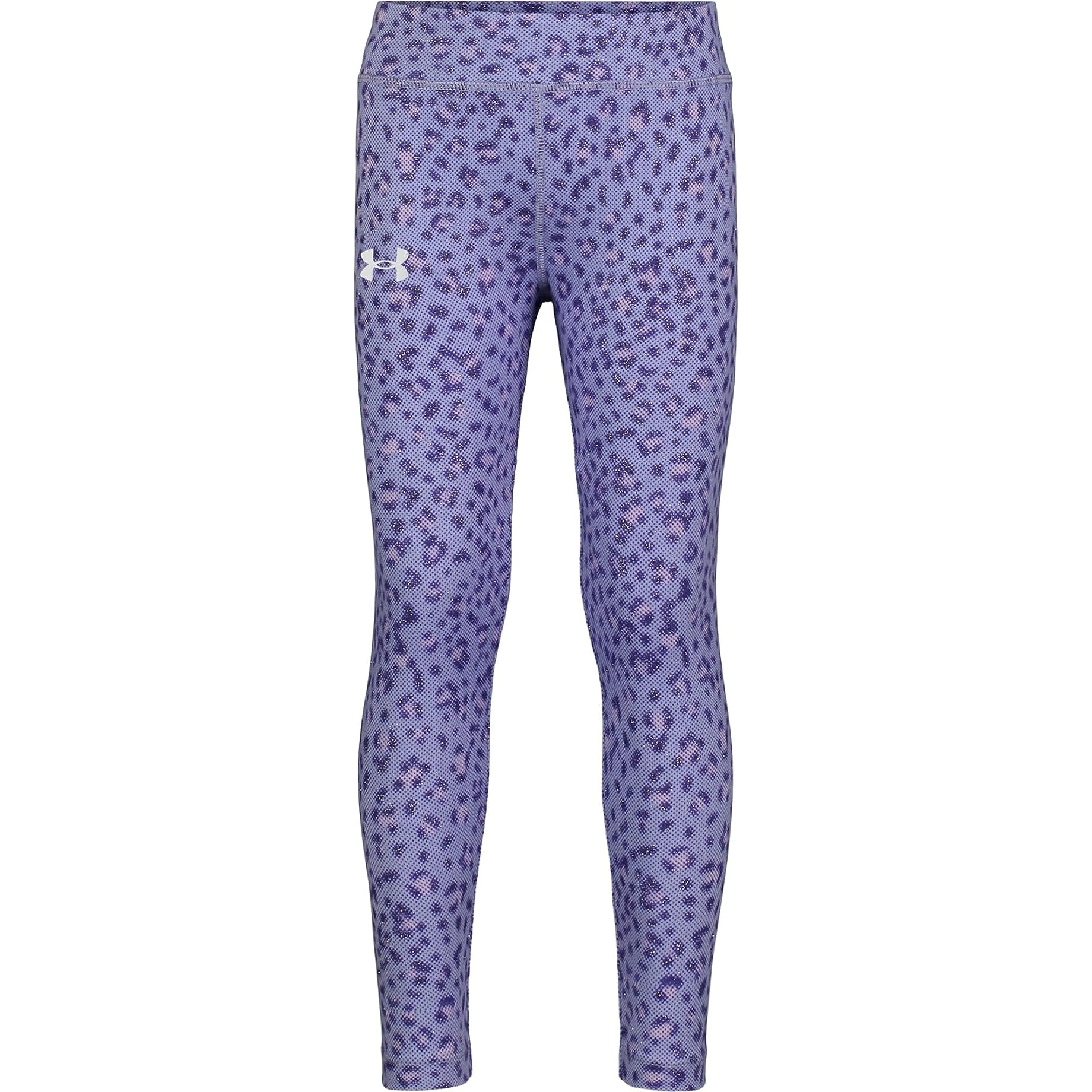 Under Armour Girl's UA Spotted Halftone Legging - Violet Storm-UNDER ARMOUR-Little Giant Kidz