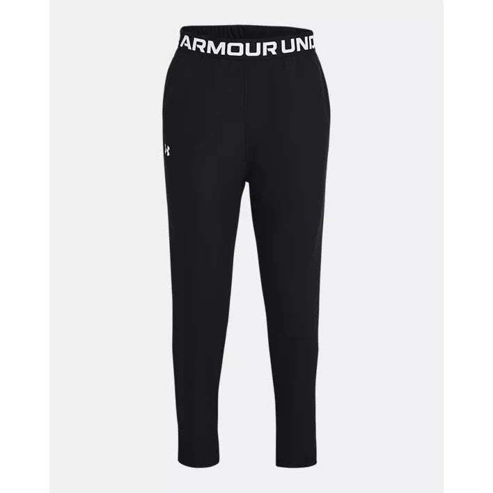 Under Armour Girl's UA Yoga Pant - Black-UNDER ARMOUR-Little Giant Kidz