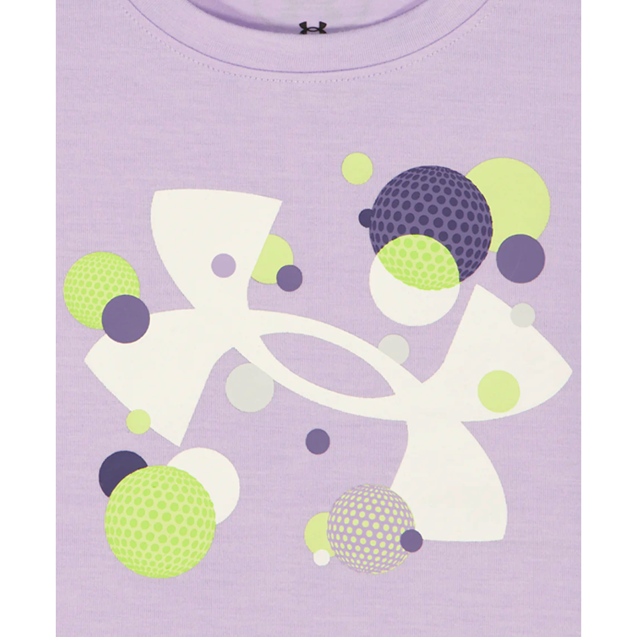 Under Armour Printed Woven Short Set- Purple Crest-UNDER ARMOUR-Little Giant Kidz