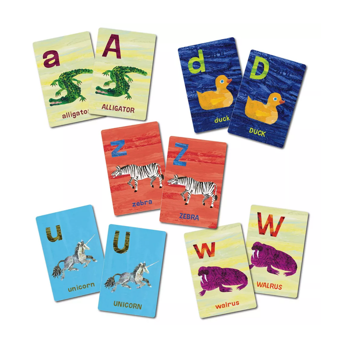 University Games Eric Carle Alphabet Go Fish Card Game-University Games-Little Giant Kidz