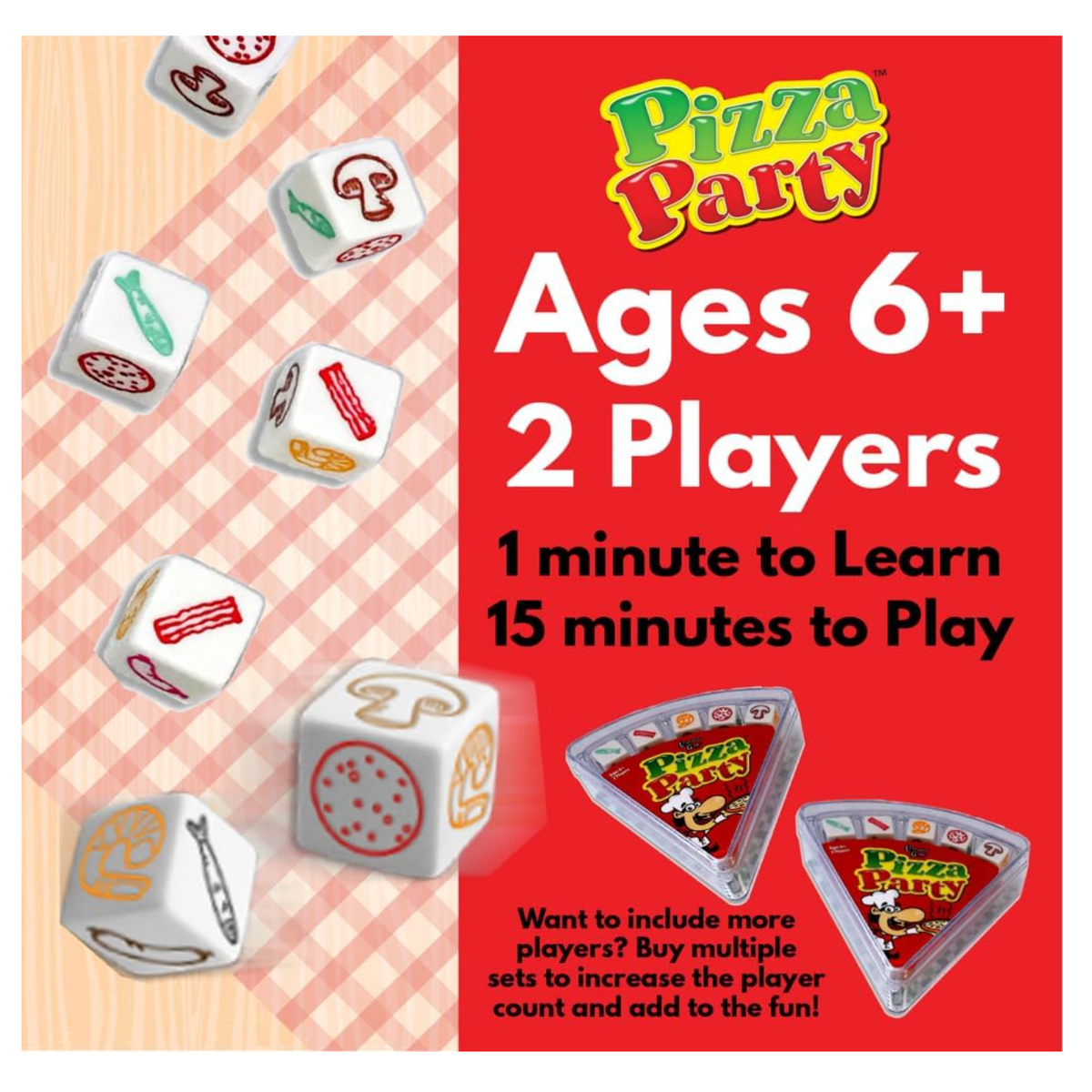 University Games Pizza Party Card and Dice Game-University Games-Little Giant Kidz