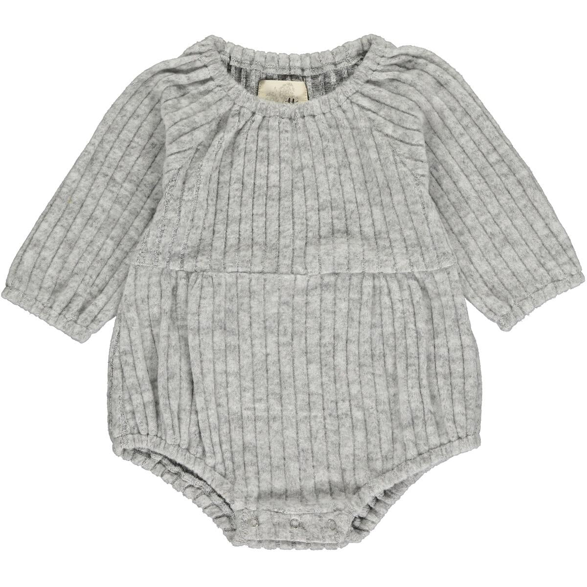 Vignette Heathered Grey Daisy Bubble-VIGNETTE-Little Giant Kidz