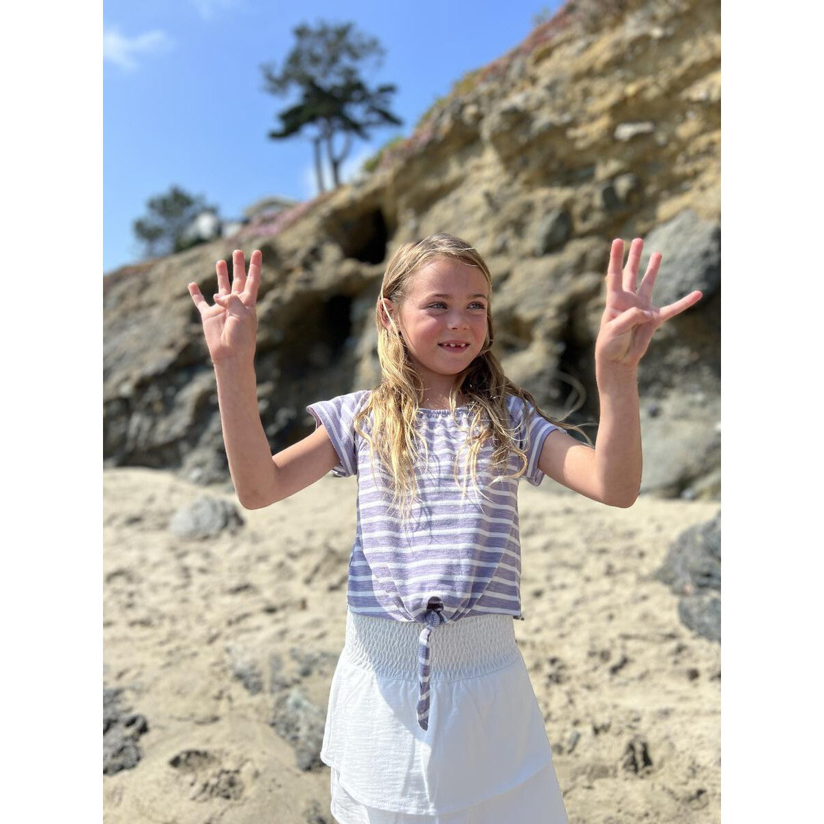 Vignette Ivory Nora Skort-VIGNETTE-Little Giant Kidz