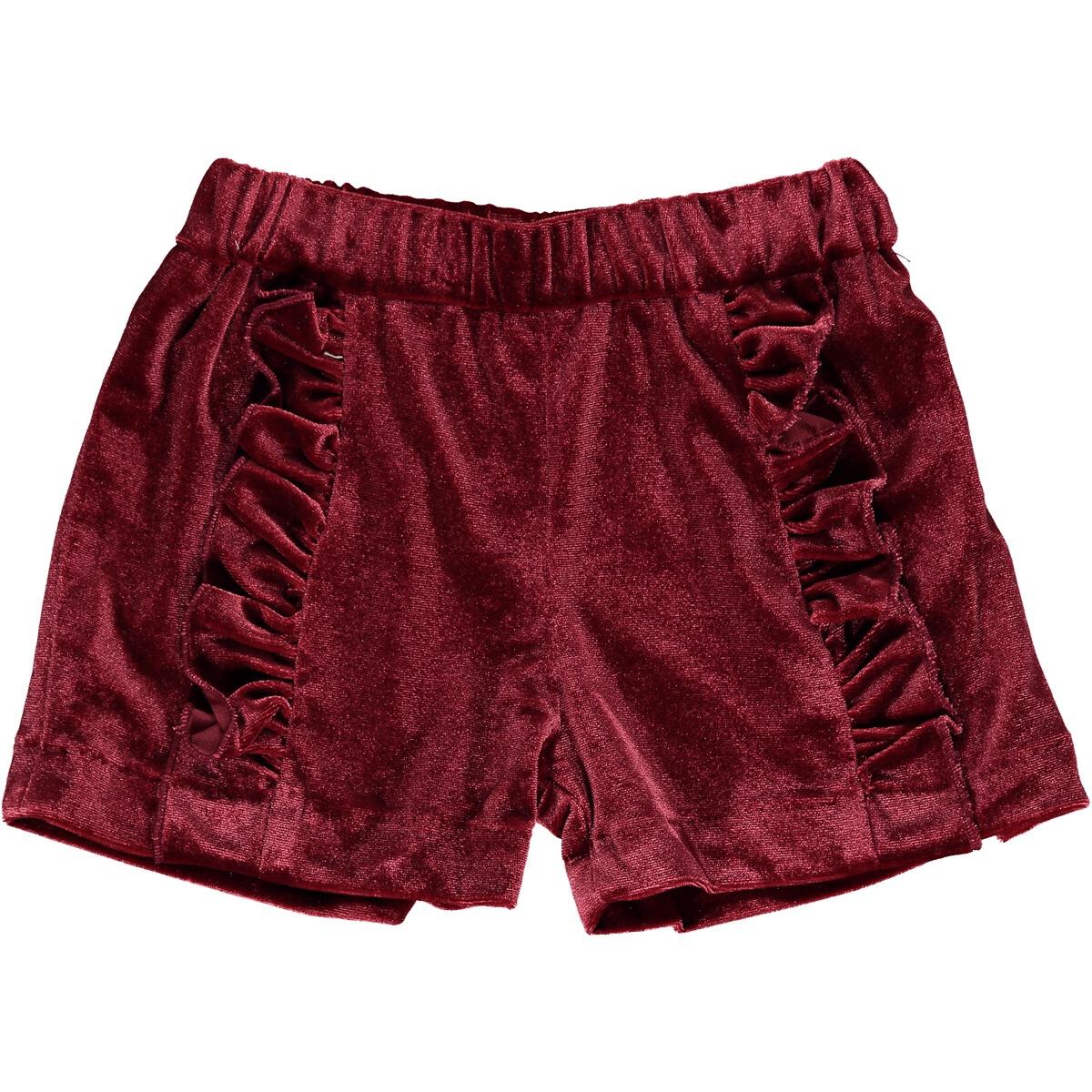 Vignette Maroon Paisley Shorts-VIGNETTE-Little Giant Kidz