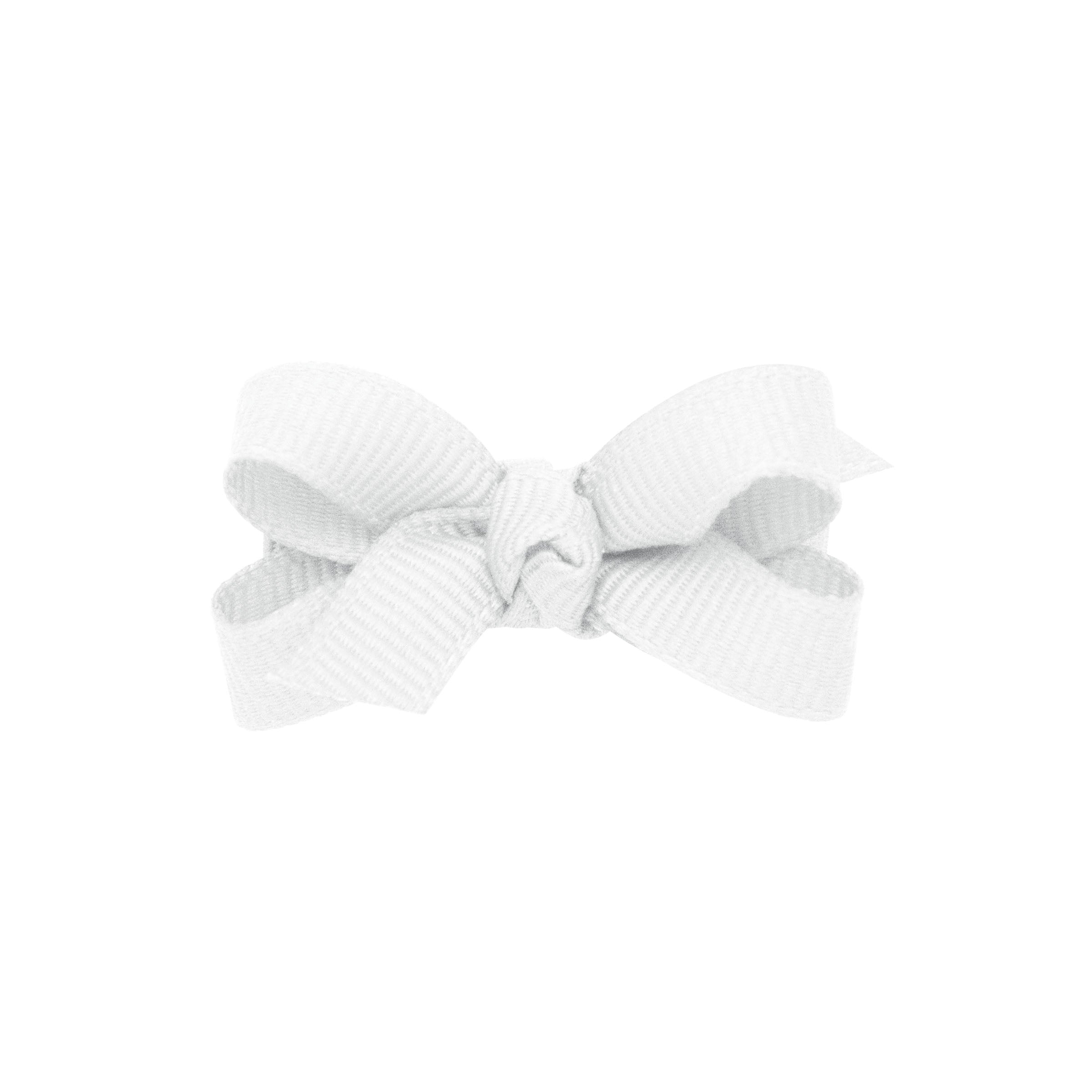 Wee Ones Baby Classic Grosgrain Hair Bow with Knot Wrap-WEE ONES-Little Giant Kidz