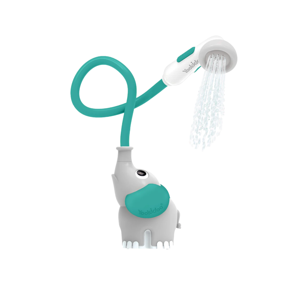 Yookidoo Elephant Baby Shower-Turquoise-YOOKIDOO-Little Giant Kidz