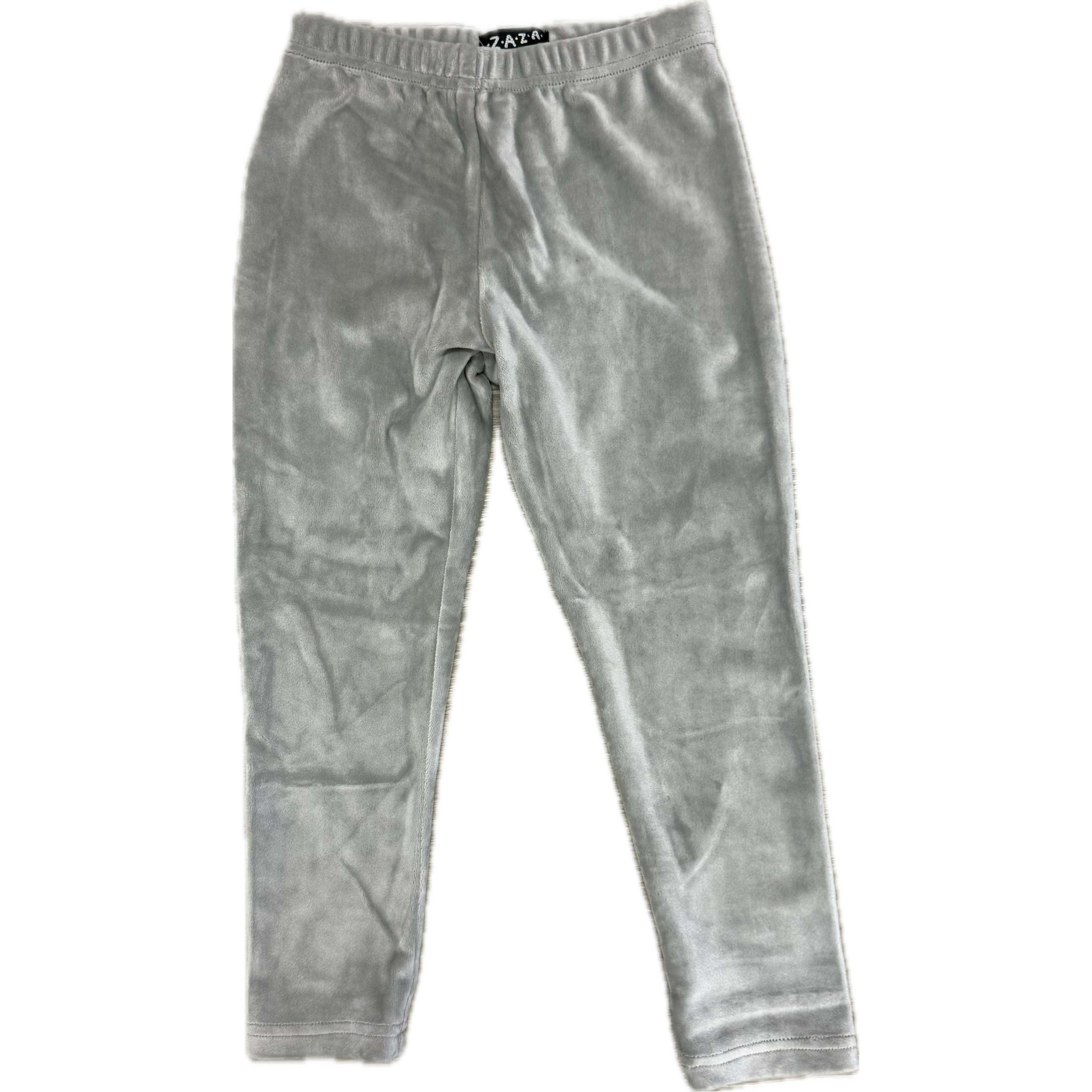 ZaZa Couture Silver Leggings-ZAZA COUTURE-Little Giant Kidz