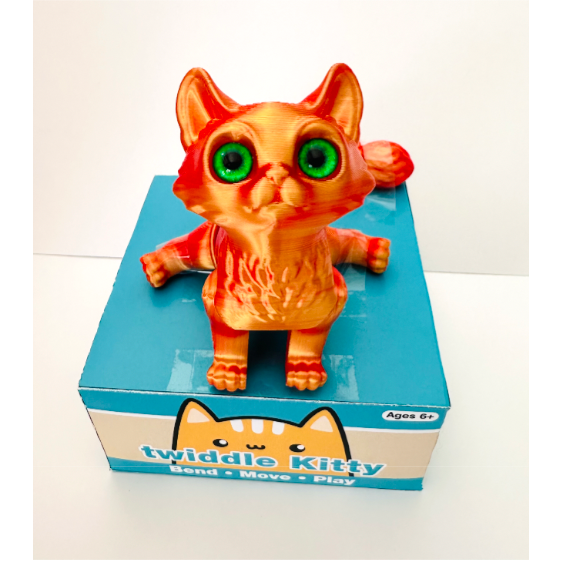 Zorbitz Twiddle 3D Kitty-Zorbitz-Little Giant Kidz