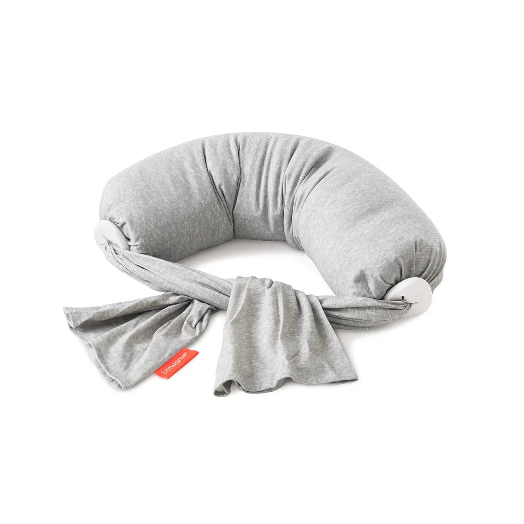 bbhugme® Nursing Pillow - Grey Melange-bbhugme®-Little Giant Kidz