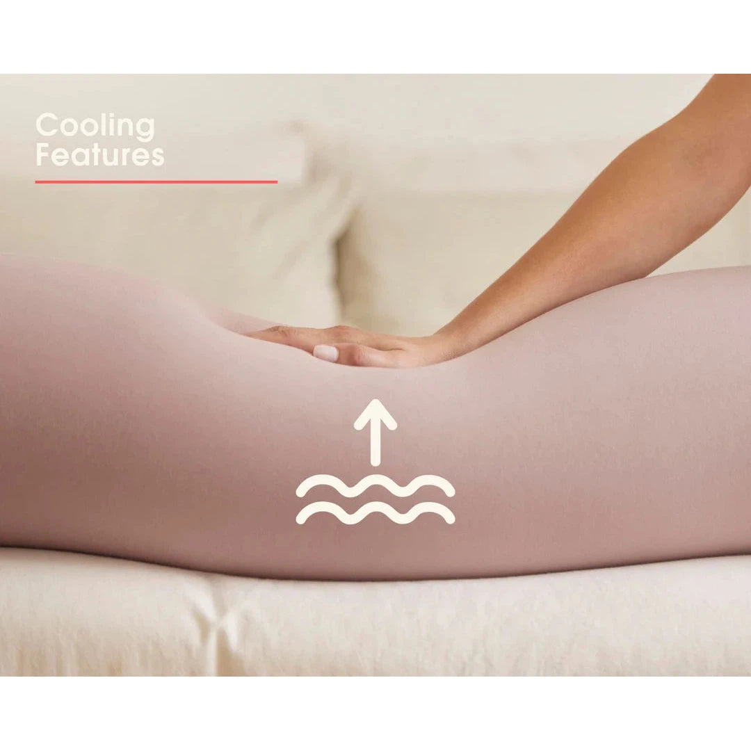 bbhugme® Pregnancy Pillow - Dusty Pink-bbhugme®-Little Giant Kidz