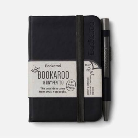 IF USA Bookaroo Baby Notebook- Black