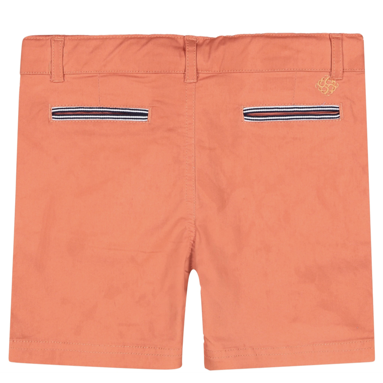 Andy & Evan Boys Twill Shorts - Coral-ANDY & EVAN-Little Giant Kidz