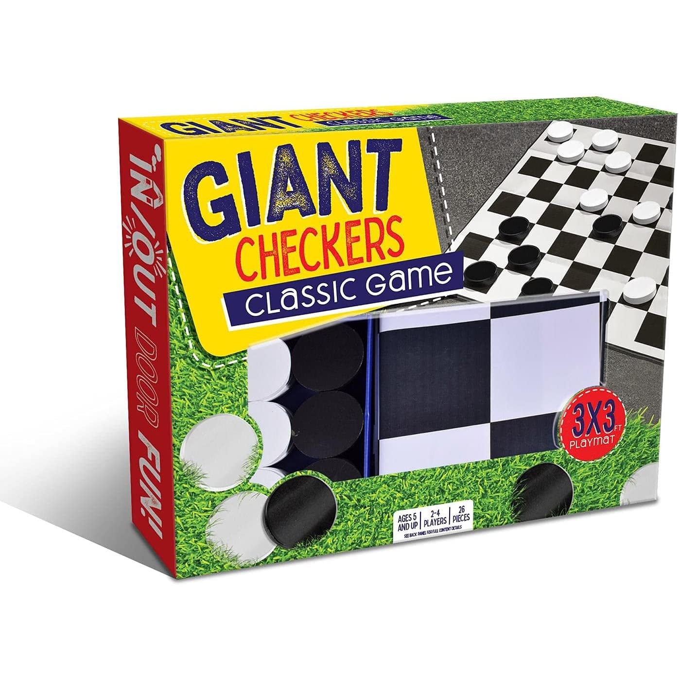 Anker Play Giant Checkers Classic Game-Anker Play Products-Little Giant Kidz