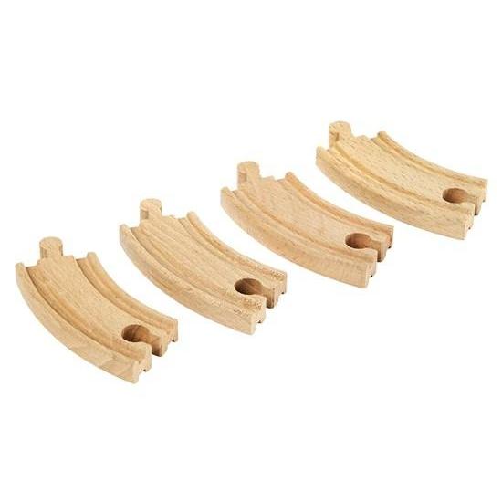 BRIO Short Curved Tracks for Railway-BRIO-Little Giant Kidz