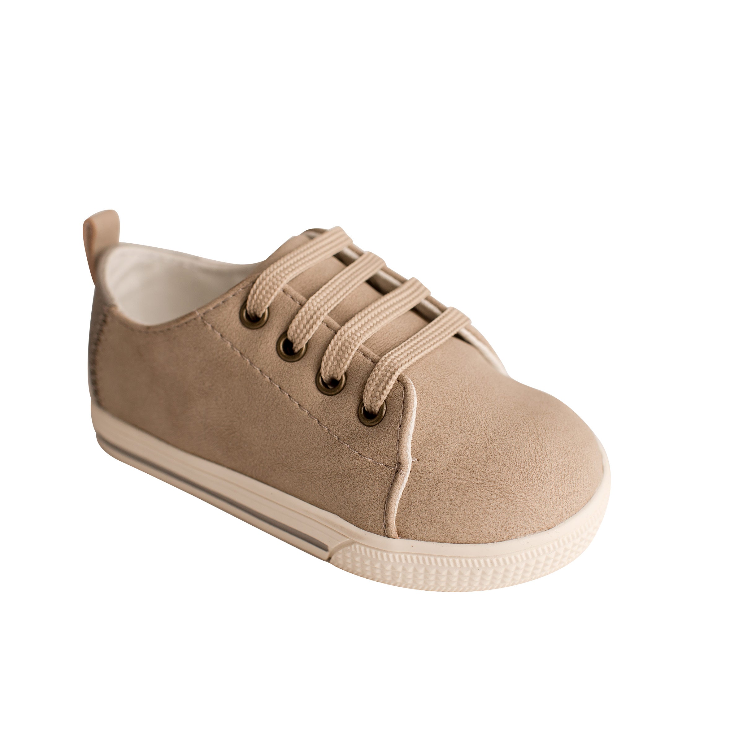 Baby Deer Lennon Toddler Khaki Sneakers-BABY DEER-Little Giant Kidz