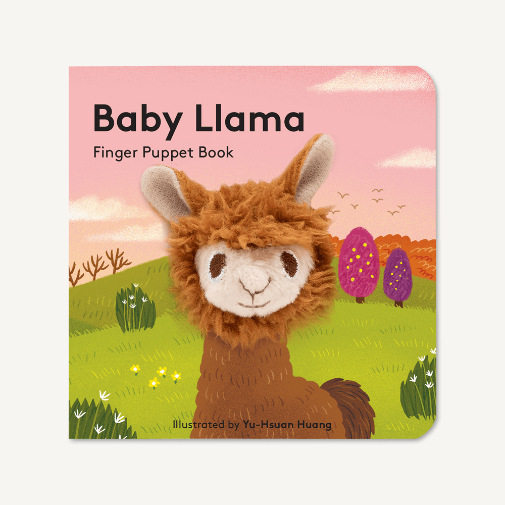 Baby Llama: Finger Puppet Board Book-CHRONICLE BOOKS-Little Giant Kidz