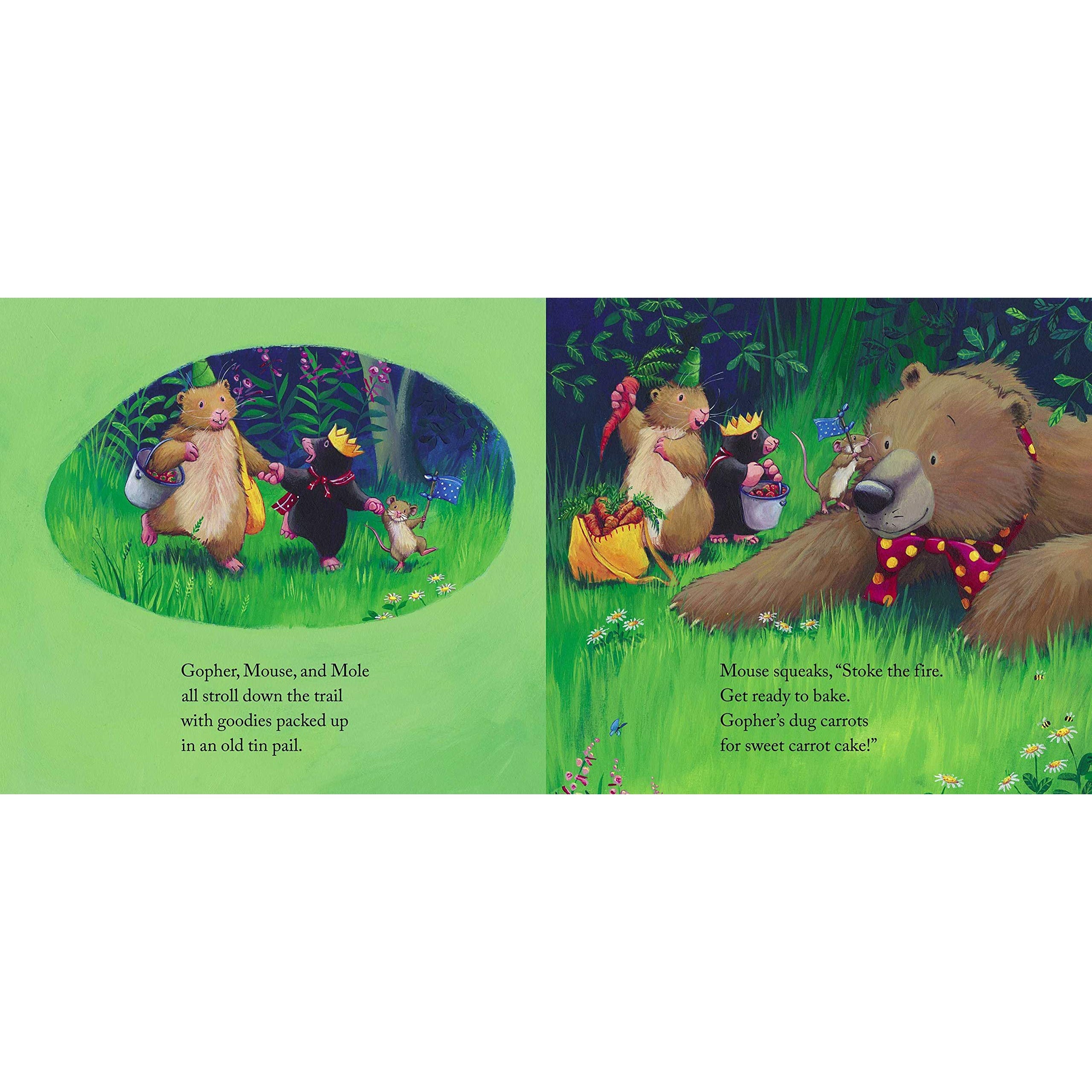 Bear Can't Wait (Hardcover Book)-SIMON & SCHUSTER-Little Giant Kidz