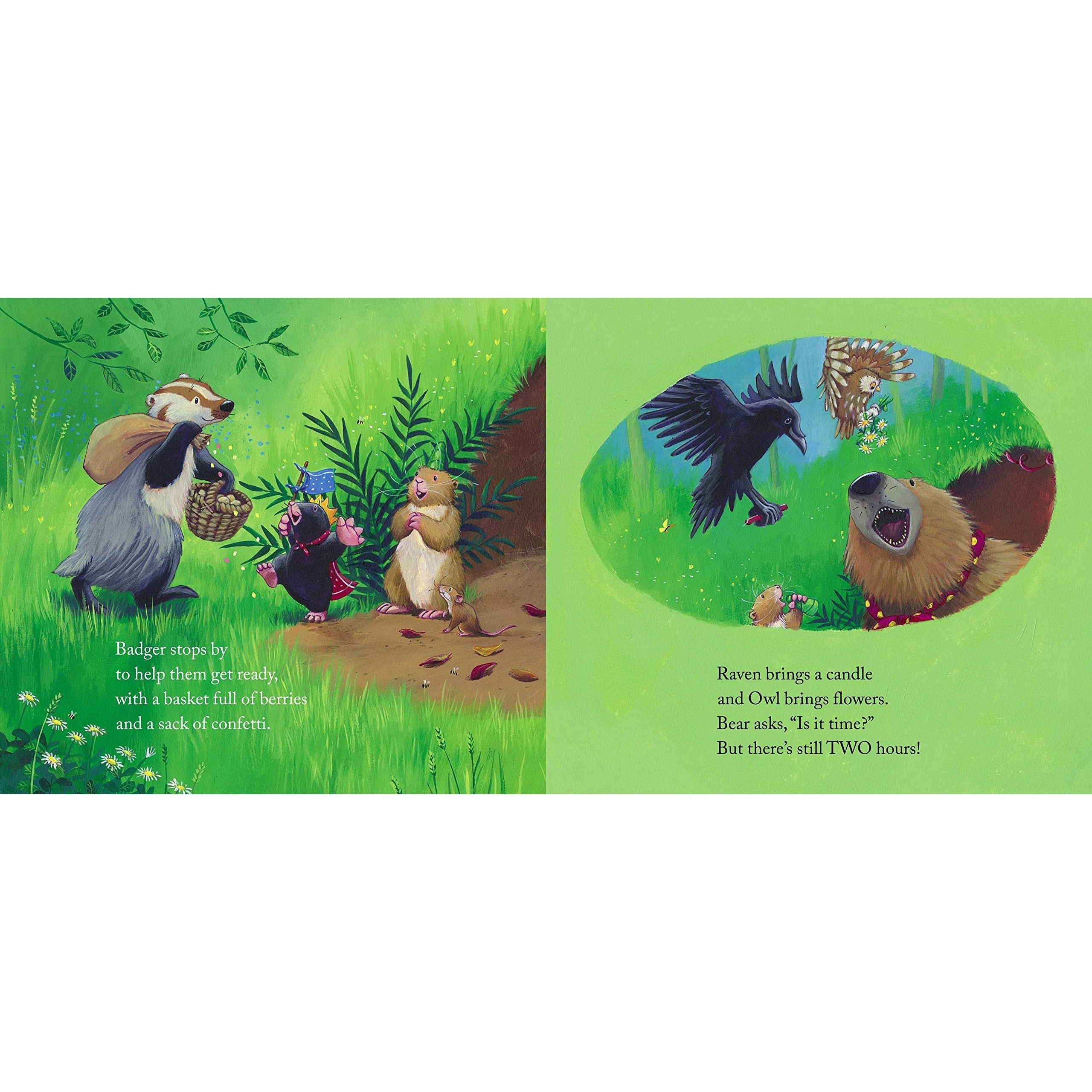 Bear Can't Wait (Hardcover Book)-SIMON & SCHUSTER-Little Giant Kidz