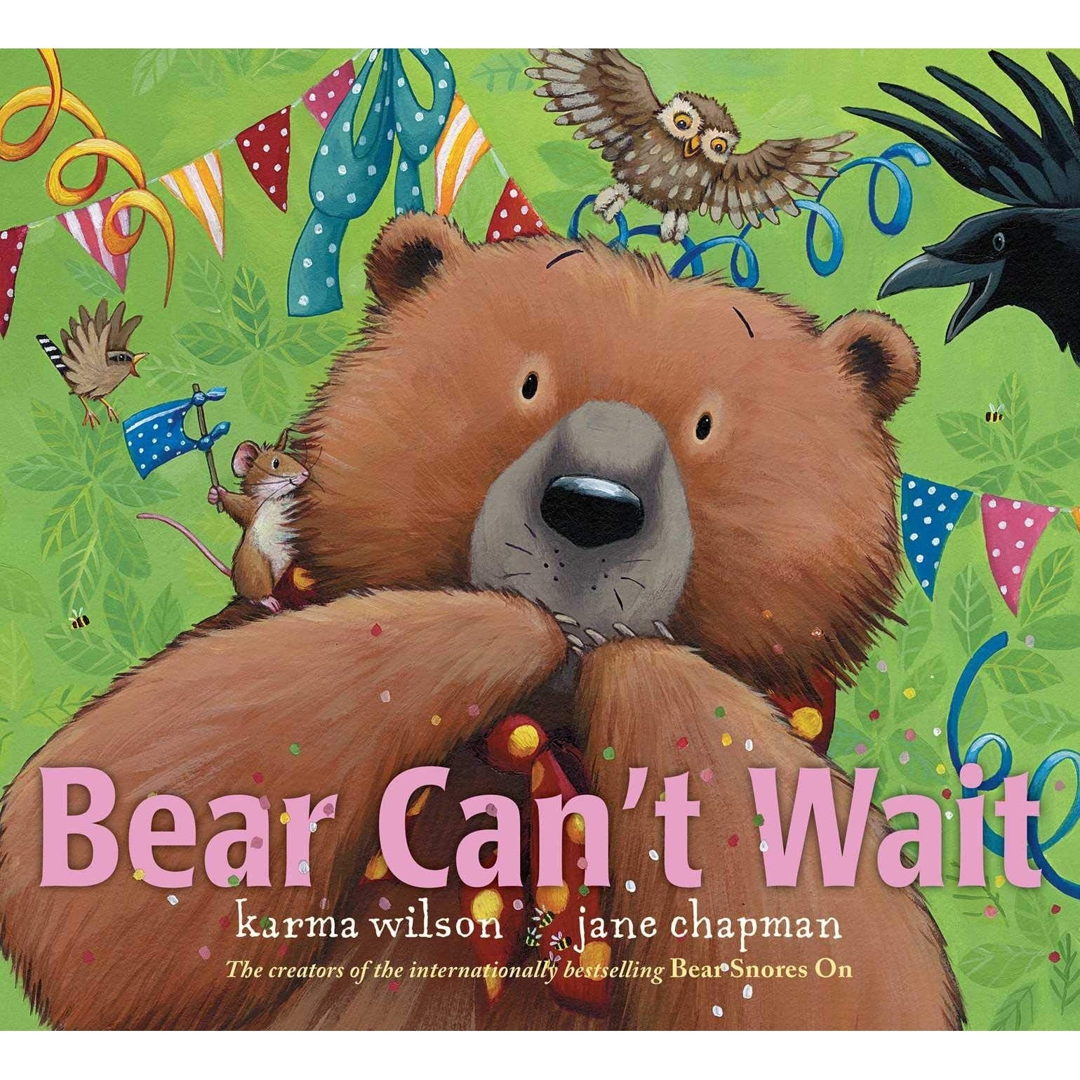 Bear Can't Wait (Hardcover Book)-SIMON & SCHUSTER-Little Giant Kidz