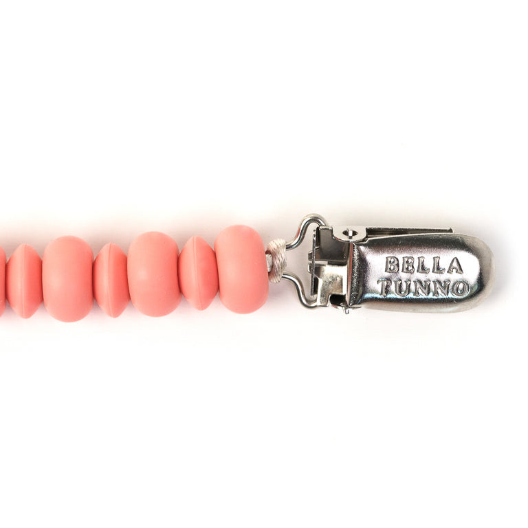 Bella Tunno Pacifier Clip - Pink-BELLA TUNNO-Little Giant Kidz