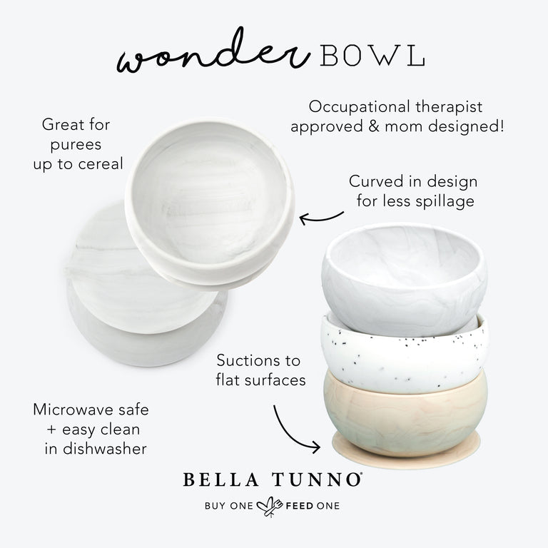 Bella Tunno Wonder Bowl - Wood-BELLA TUNNO-Little Giant Kidz