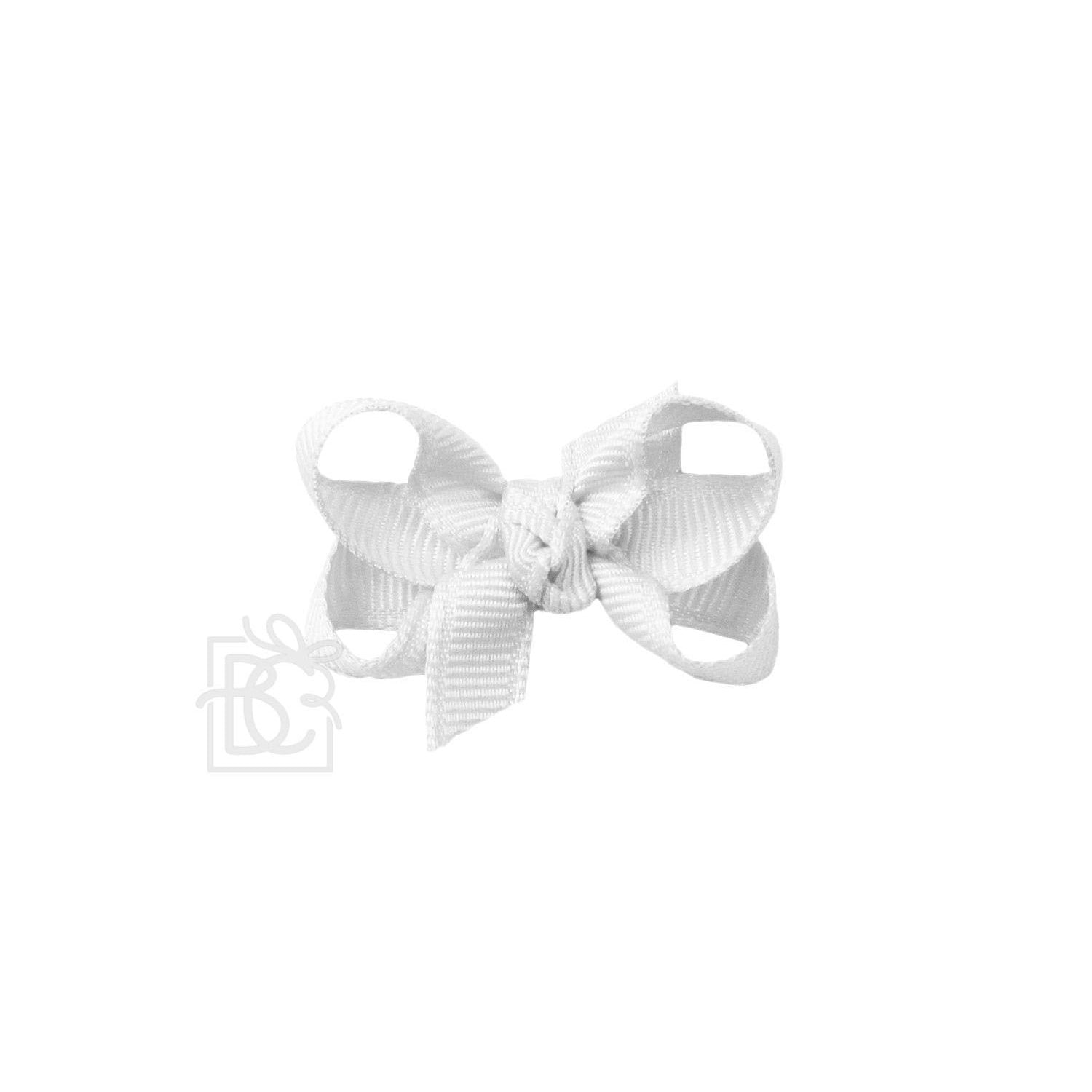Beyond Creations Infant Sized Grosgrain Double Knot Bow (BKI)-BEYOND CREATIONS-Little Giant Kidz
