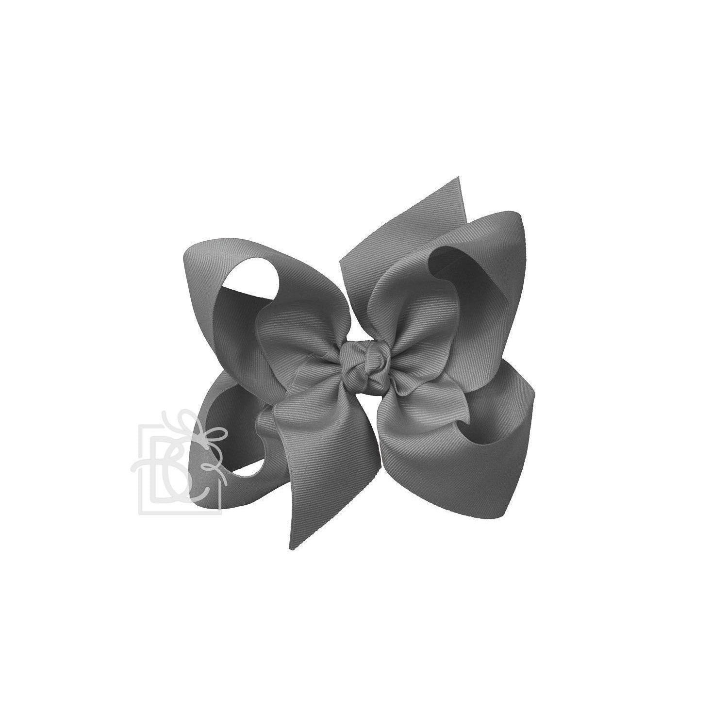 Beyond Creations Jumbo Sized Grosgrain Double Knot Bow (BKEEFC)-BEYOND CREATIONS-Little Giant Kidz