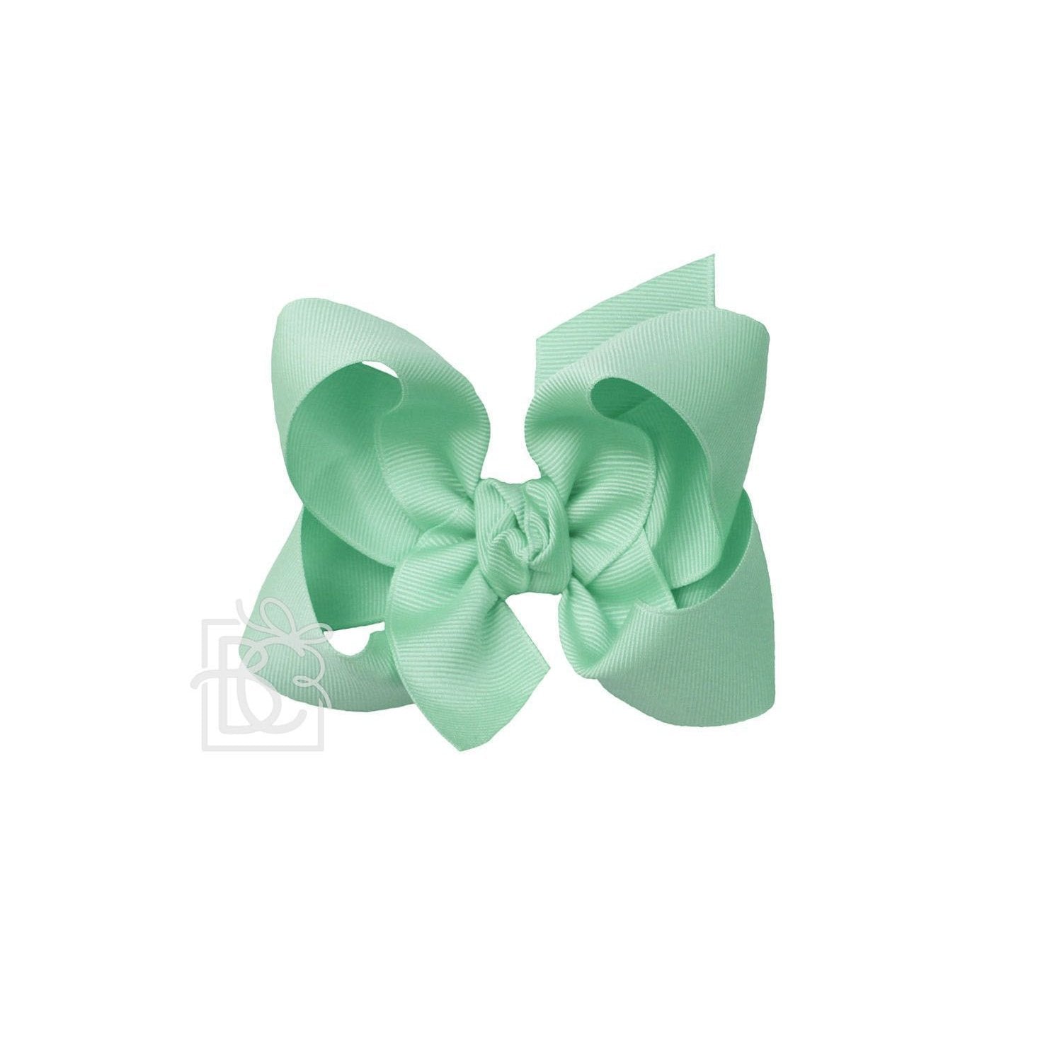 Beyond Creations Large Grosgrain Double Knot Bow (BKLAC)-BEYOND CREATIONS-Little Giant Kidz