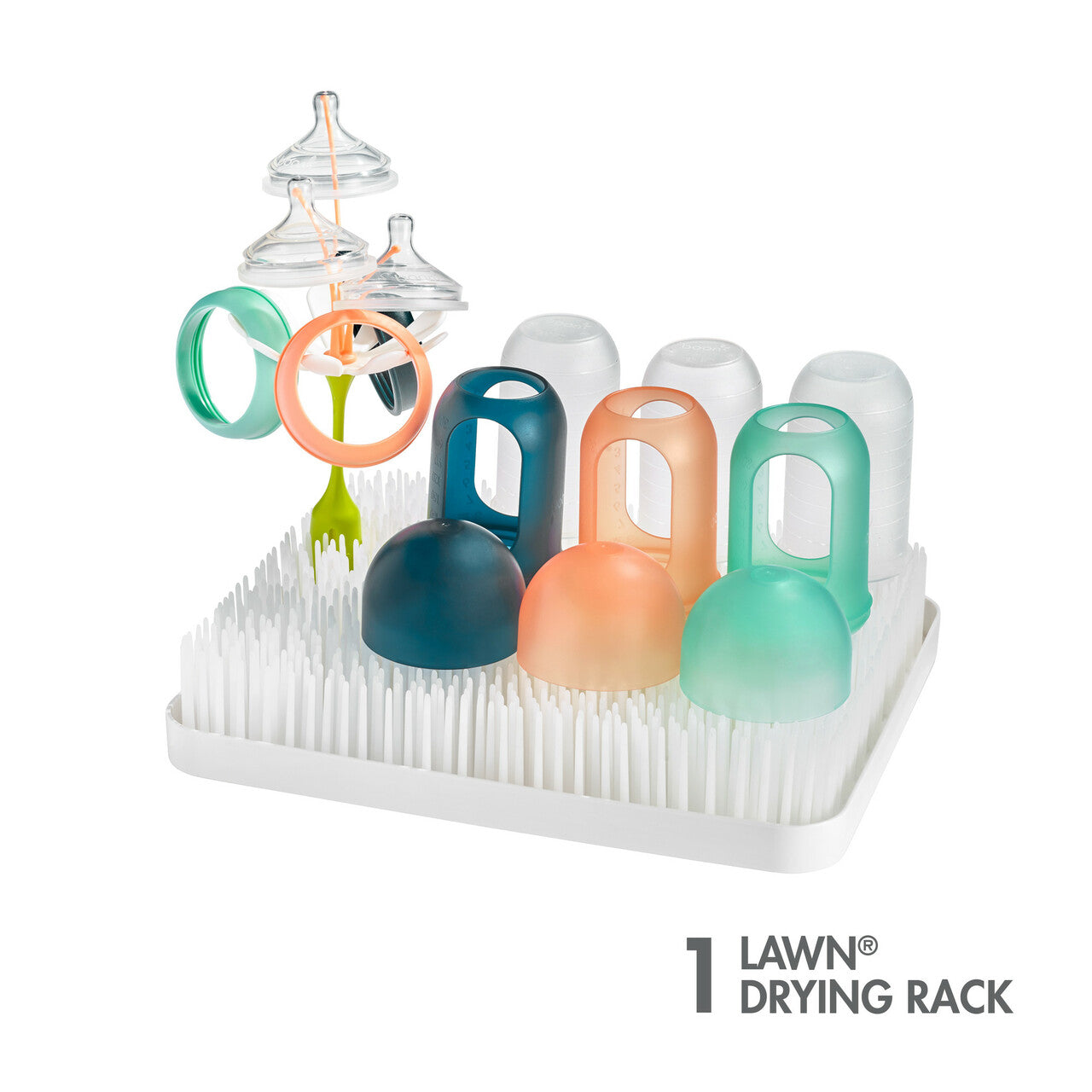 Boon LAWN Countertop Drying Rack - Winter White-BOON-Little Giant Kidz