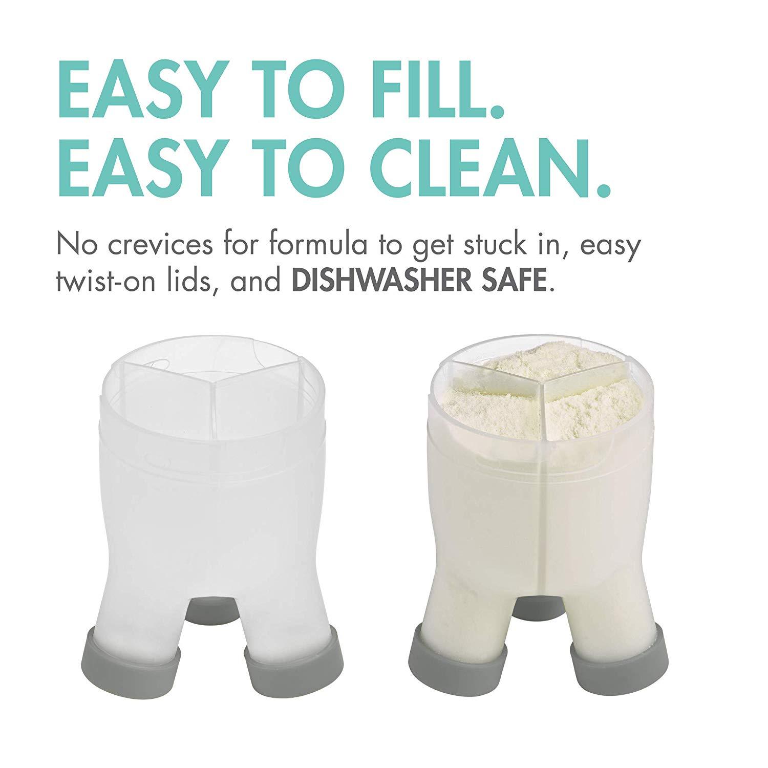 Boon TRIPOD Formula Container - Gray-BOON-Little Giant Kidz