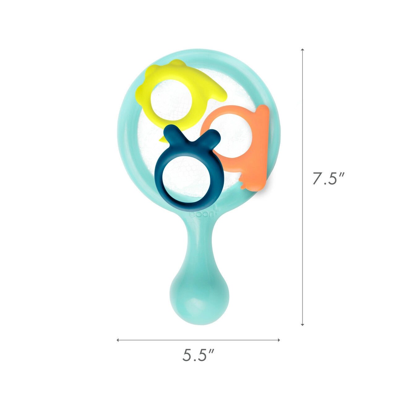 Boon WATER BUGS Floating Bath Toys with Net - Teal-BOON-Little Giant Kidz