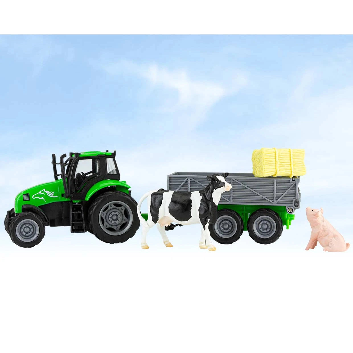 Breyer Farms™ Tractor & Tag-A-Long Wagon-BREYER-Little Giant Kidz