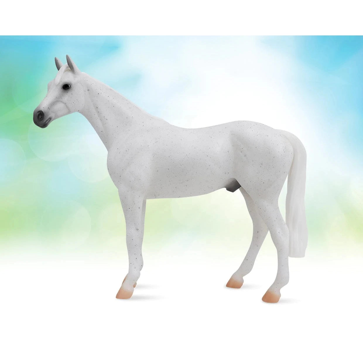Breyer Freedom Series Fleabitten Grey Thoroughbred-BREYER-Little Giant Kidz