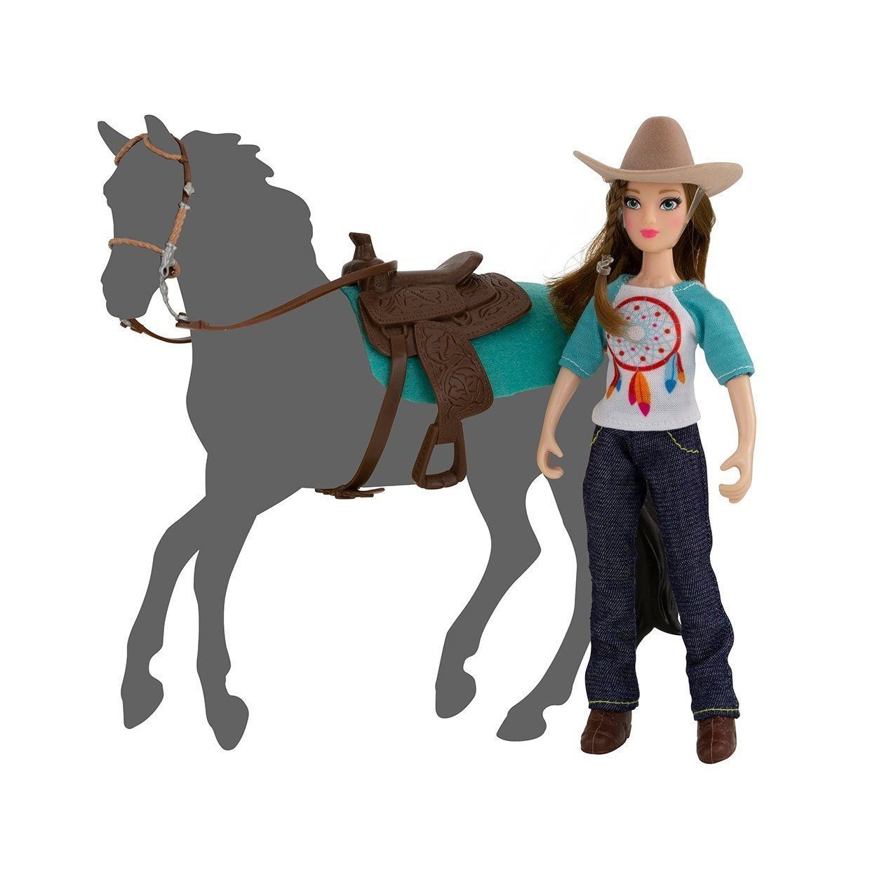 Breyer Natalie - Cowgirl 6" Articulated Western Rider Doll-BREYER-Little Giant Kidz