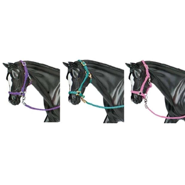 Breyer Traditional Hot Colored Nylon Halters - 3 Piece Assortment-BREYER-Little Giant Kidz