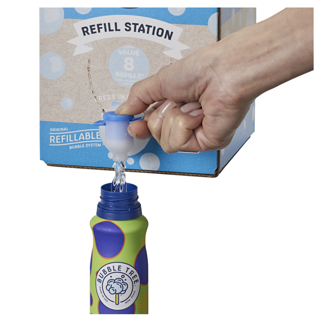 Bubble Tree Original Refillable 1 Liter Bubble Solution - 8 Refills-Bubble Tree-Little Giant Kidz